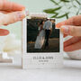 Personalised Wedding Gift Keepsake Style Block, thumbnail 7 of 9