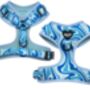 Blue 70s Swirl Pattern Dog Harness, thumbnail 8 of 8