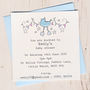 Personalised Baby Shower Invitation Pack, thumbnail 3 of 4