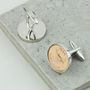 Personalised 70th Or 80th Birthday Farthing Cufflinks, thumbnail 6 of 9