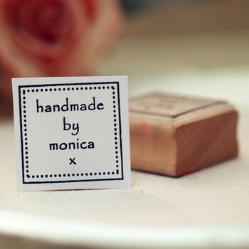 Personalised Any Text Rubber Stamp / Bespoke Stamper, 3 of 3