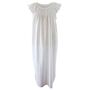 Ladies Ruched Round Neck Nightdress 'Violet', thumbnail 9 of 9