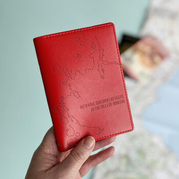 Personalised Coastline Passport Cover, 7 of 10