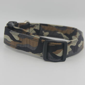 Dark Green Camouflage Dog Collar And Lead Accessory Set, 11 of 12