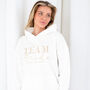 Personalised Embroidered 'Bride To Be' Hoodie, thumbnail 2 of 10
