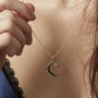 Moon And Star Necklace, thumbnail 1 of 6
