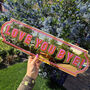 Love You Bye Mirror Sign Gold, thumbnail 1 of 2