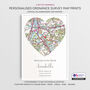 Welcome To The World Ordnance Survey Landranger Personalised Map Print New Baby Gift, thumbnail 1 of 12