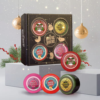 Festive Four Cheese Truckle Gift Box, 6 of 6