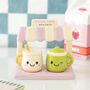 Kawaii Latte Salt And Pepper Shakers, thumbnail 1 of 2