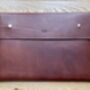 Personalised Spanish Brown Leather A4 Documents Holder, thumbnail 1 of 10