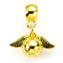 Harry Potter Golden Snitch Gold Tone Charm, thumbnail 1 of 2