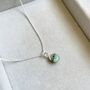 Tumbled Birthstone Necklace, thumbnail 5 of 12