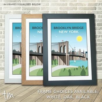 Brooklyn Bridge, New York, USA Print, 2 of 5