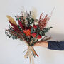 Ruby Autumn Hand Tied Dried Flower Bouquet, thumbnail 1 of 5
