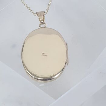 Handmade 9ct Gold Locket With Hand Engraving, 3 of 12