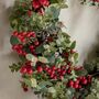 Windsor Wine Red Berry Wreath, thumbnail 3 of 7