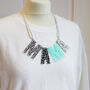 Leopard Print Mama Necklace, thumbnail 10 of 12