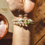Faceted Crystal Intention Beaded Bracelet, thumbnail 10 of 12