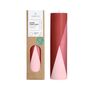 Hand Poured Diagonal Pillar Candle 'Love', thumbnail 3 of 3