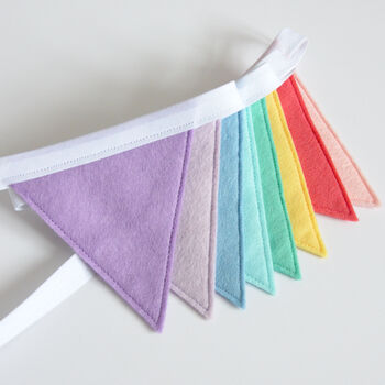 Handmade Felt Bunting For Colourful Kids Bedroom, 6 of 7