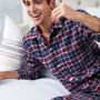 Men's Arran Tartan Brushed Cotton Pyjama Set, thumbnail 5 of 5
