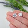 Personalised Silver Paw Print Charm, thumbnail 4 of 9