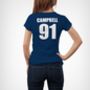 Personalised Scotland Rugby Supporters Ladies T Shirts, thumbnail 3 of 3