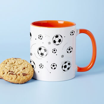 Choose Your Message Football Mug For Dad, 5 of 7
