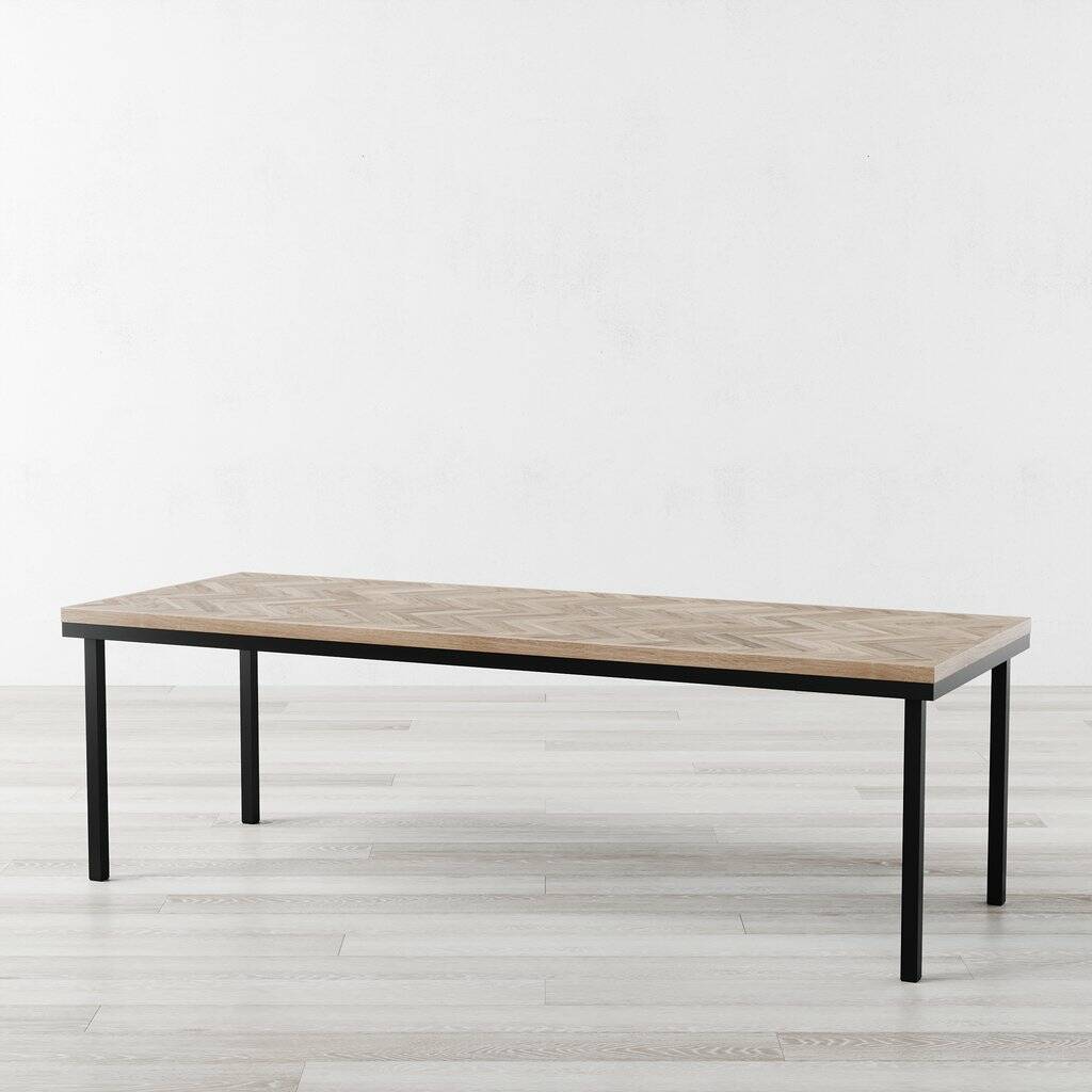 Medway H Industrial Style Canteen Table, 1 of 4