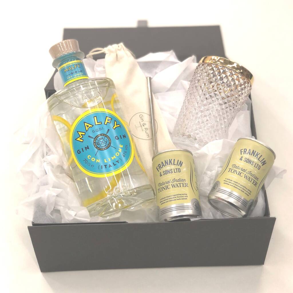 Malfy Gin Personalised Gift Set, 1 of 7