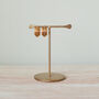 Forged Gold Small Jewellery Stand, thumbnail 1 of 4