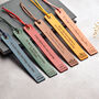 Personalised Third Anniversary Leather Bookmark, thumbnail 2 of 9