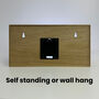 Personalised Light Box For Him Man Cave My Cave My Rules, thumbnail 4 of 5