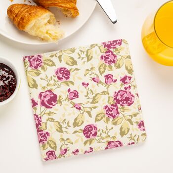 Disabled Blue Badge Permit Wallet In Mulberry Rose, 2 of 6