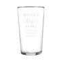 Personalised World's Best Pint Glass, thumbnail 5 of 7