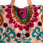 Embroidered Suzani Bag In Pale Pink, thumbnail 12 of 12