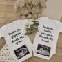 Double The Giggles Twin Baby Gifts | Baby Announcement, thumbnail 2 of 5