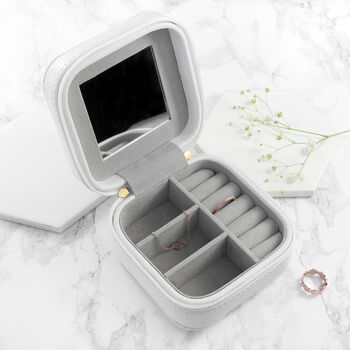 Personalised Summer Style White Jewellery Case, 4 of 12