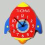 Personalised Space Rocket Clock, thumbnail 2 of 3