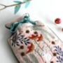 Luxury Embroidered Rabbit With Tassle Hot Water Bottle, thumbnail 2 of 6