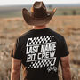 Personalised Pit Crew Adult T Shirt, thumbnail 1 of 5