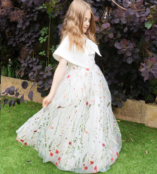 Evangeline Flower Girl Dress, 7 of 12