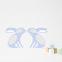 Bunny Wall Stickers, thumbnail 2 of 2