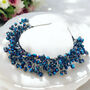 Midnight Blue Crystal Headband, thumbnail 4 of 5