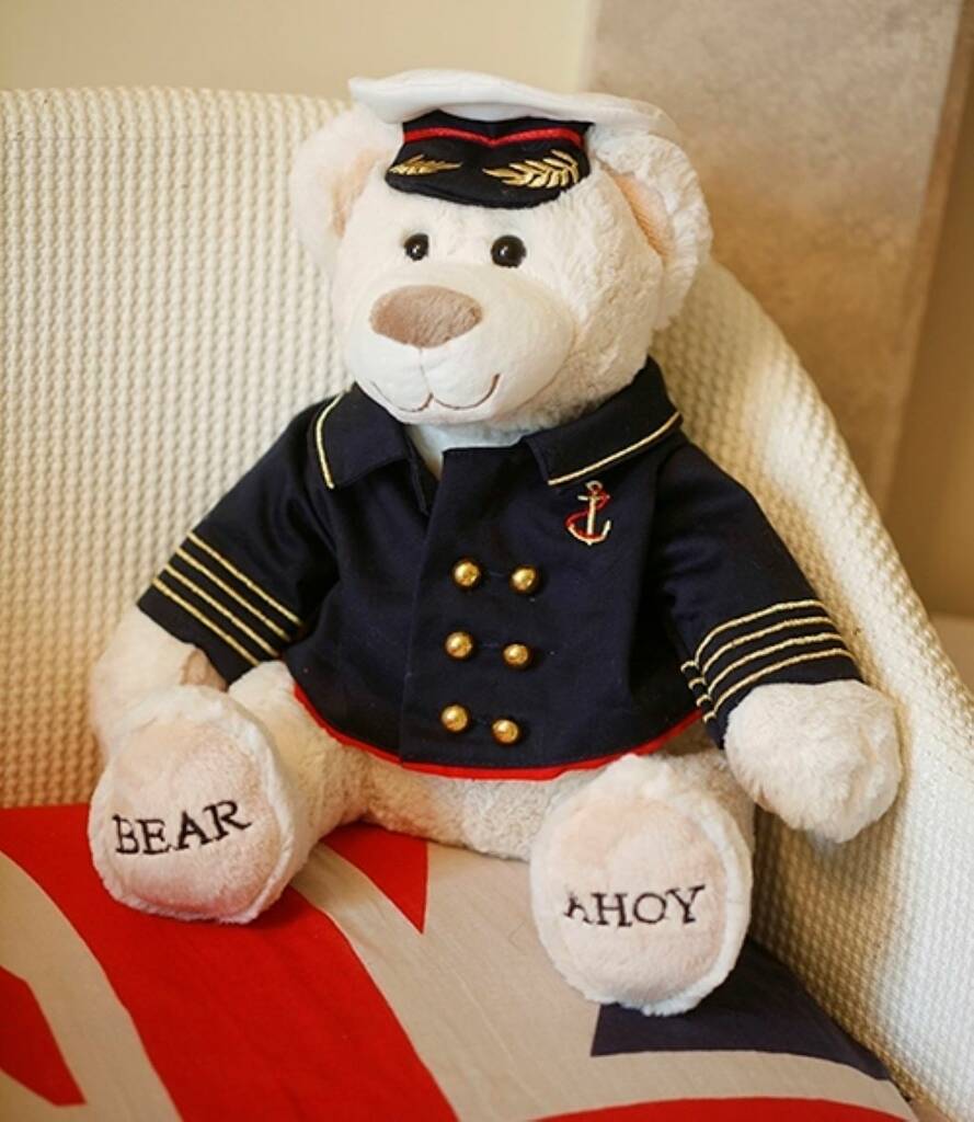 Nautical Teddy Bear Ahoy By Jomanda Softer Than A Soft Thing