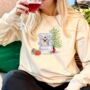Personalised Dog Lover Christmas Jumper, thumbnail 3 of 8