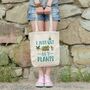 Funny 'I just wet my plants' Tote Bag, thumbnail 1 of 7