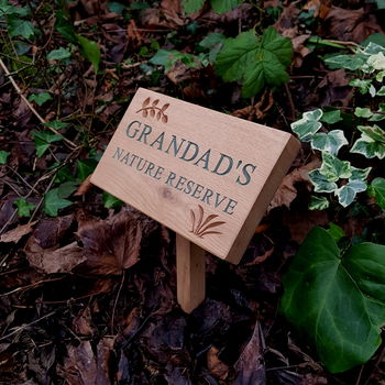 Personalised Engraved Natural Oak Plaque, 2 of 4