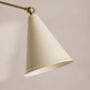 Vincent Wall Light, Cream Shade, thumbnail 2 of 5